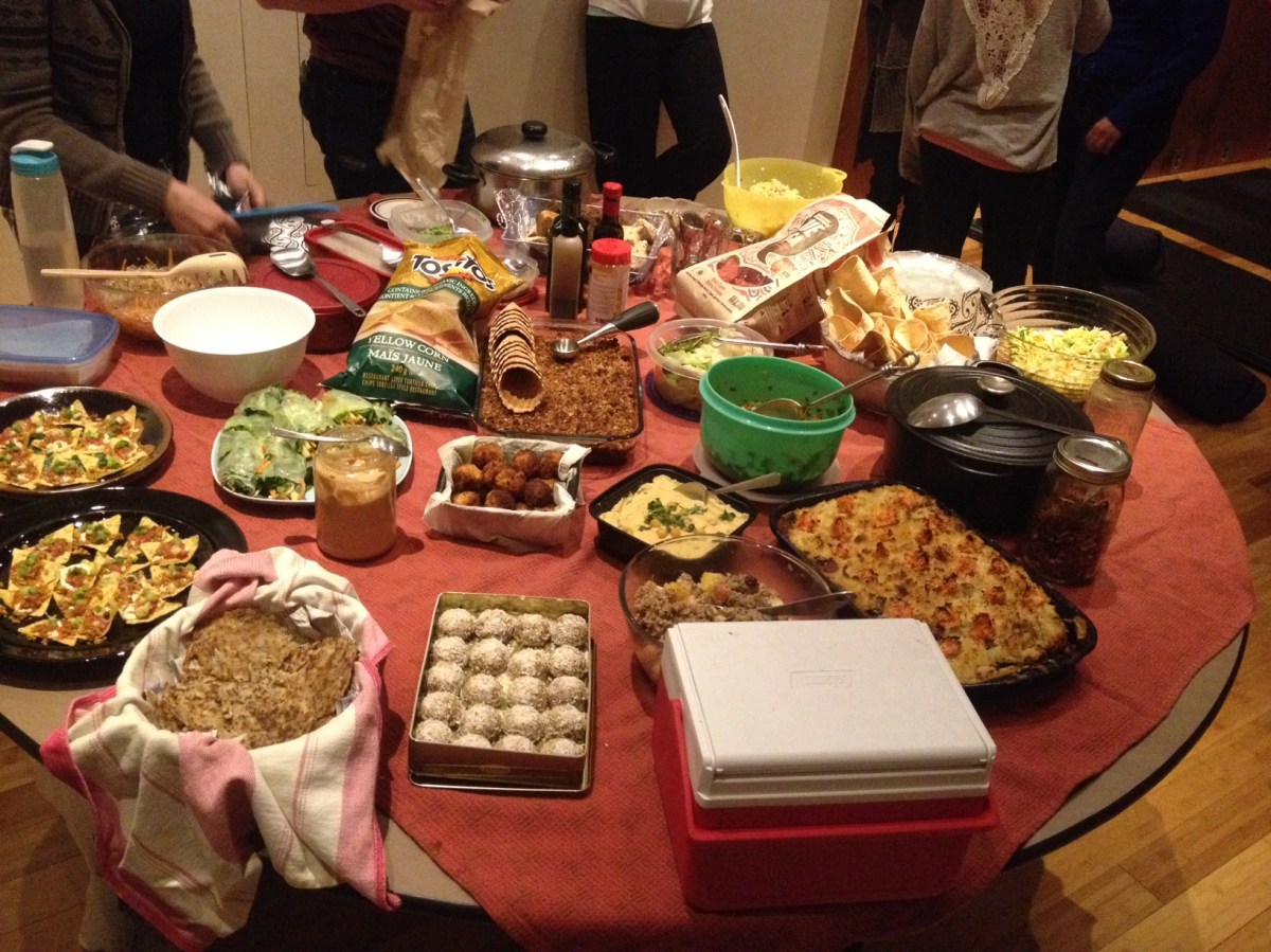 February Loka Yoga Vegan&nbsp;Potluck